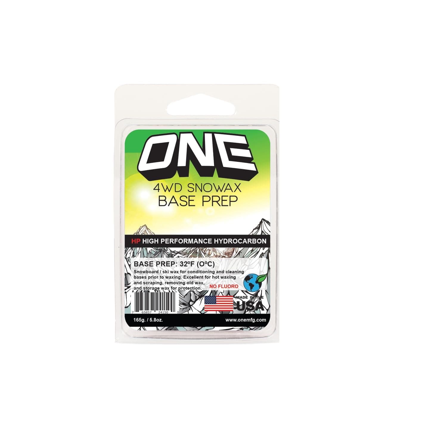 OneBallJay 4WD Base Prep Wax, White, 165 g