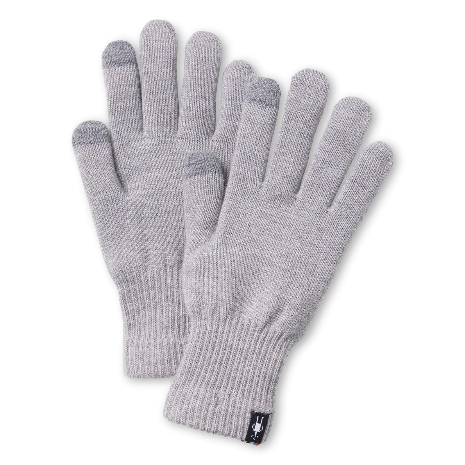 Smartwool Liner Gloves, Light Gray Heather, Small