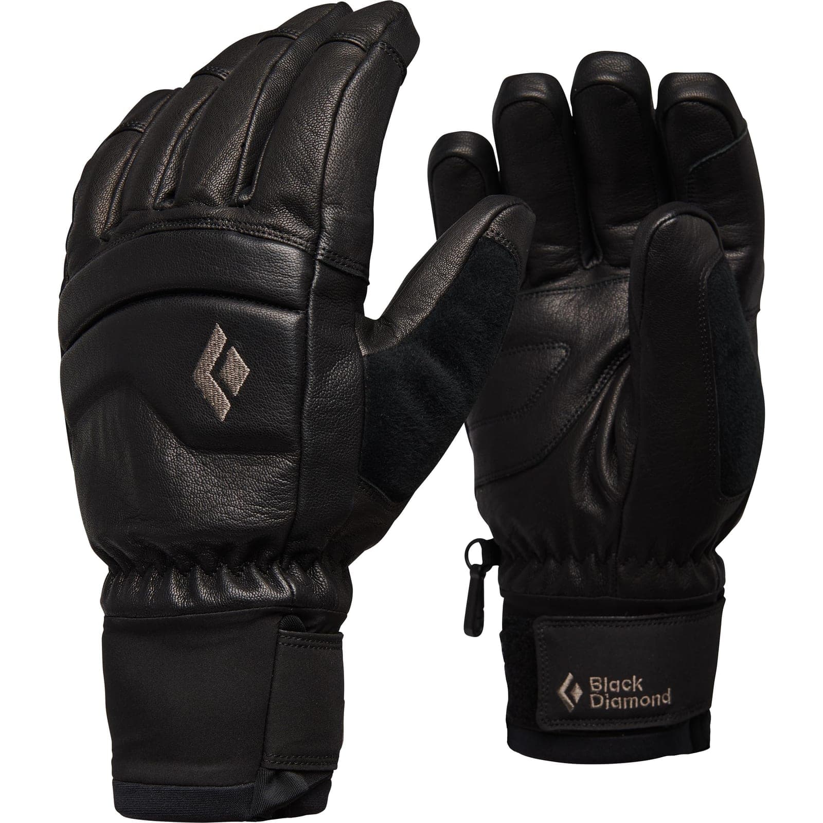 Black Diamond Men's Spark Gloves, Black-Black 2.0, Medium