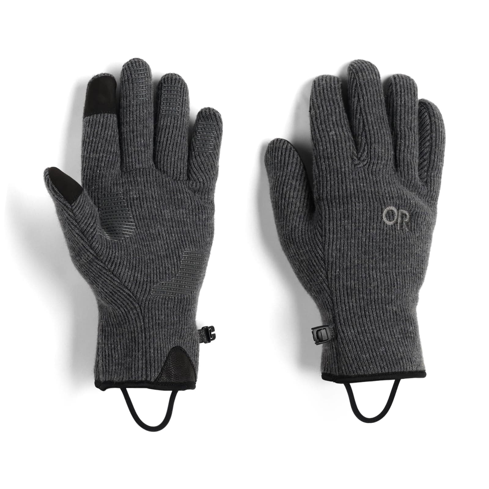 Outdoor Research Men's Flurry Sensor Gloves, Charcoal, Large