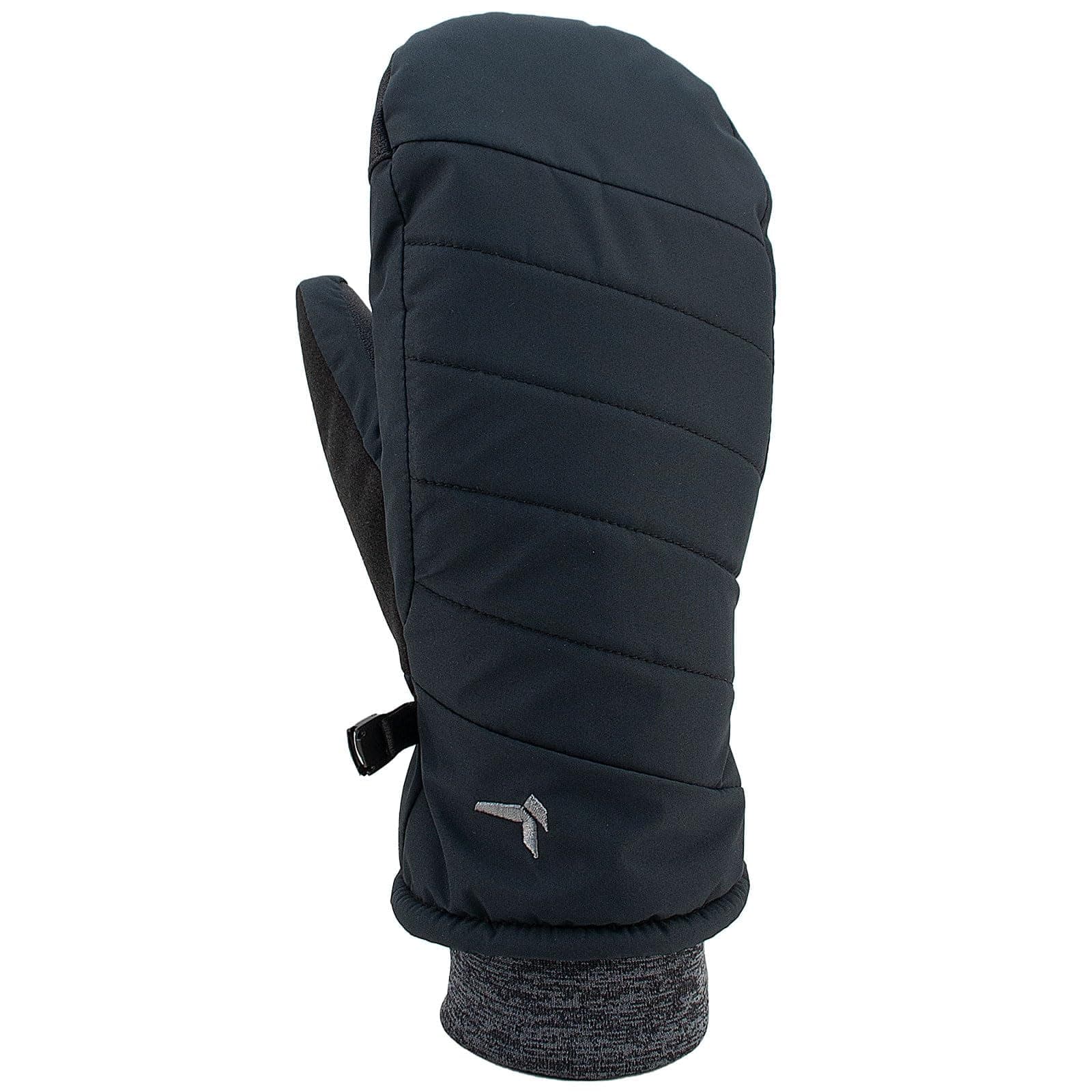 Kombi Women's Snug Mittens, Black, Medium