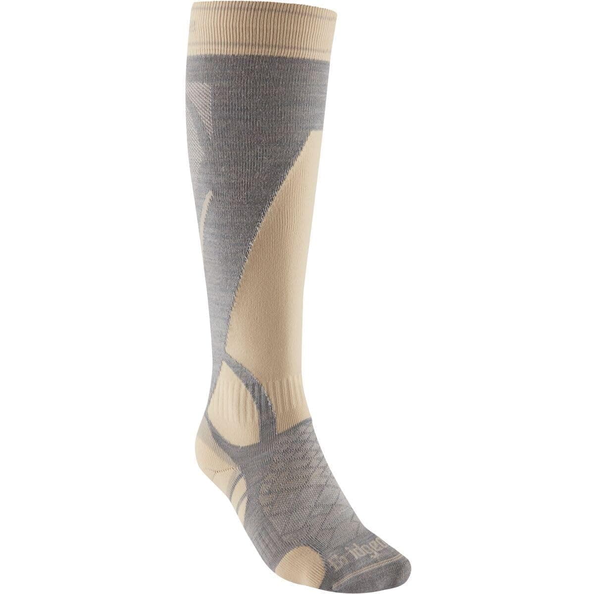 Bridgedale Women's Ski Lightweight Merino Endurance Socks, Grey/Nature, Medium