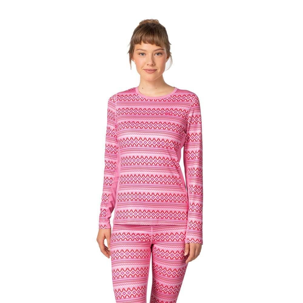 Kari Traa Women's Lilja Long-Sleeve Base Layer Top, Prism, Large