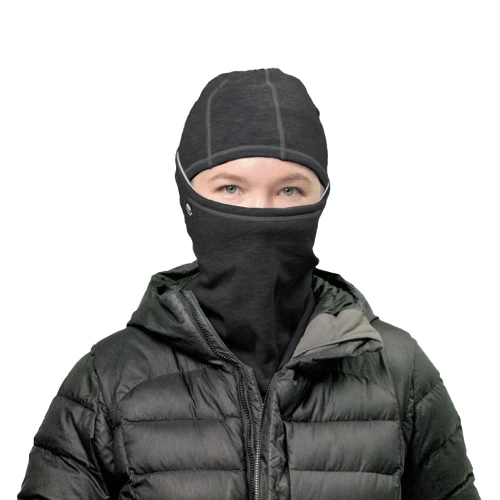 Turtle Fur Luxe Quantum Balaclava, Black